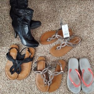 Sandal set Size 6.5 & 6